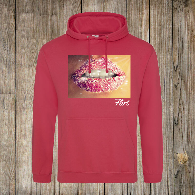 Cosmic Lips - Flirt - Hooded Sweatshirt Thumbnail